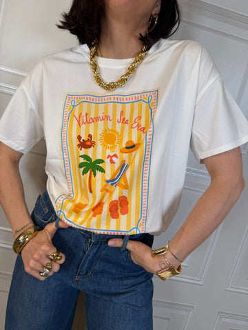 T-shirt vitamin Sea Era - Hola Selection