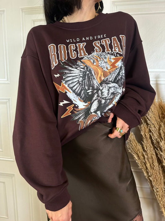 Felpa rock star - Vicolo