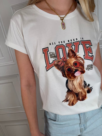 T-shirt all you need is love - Vicolo