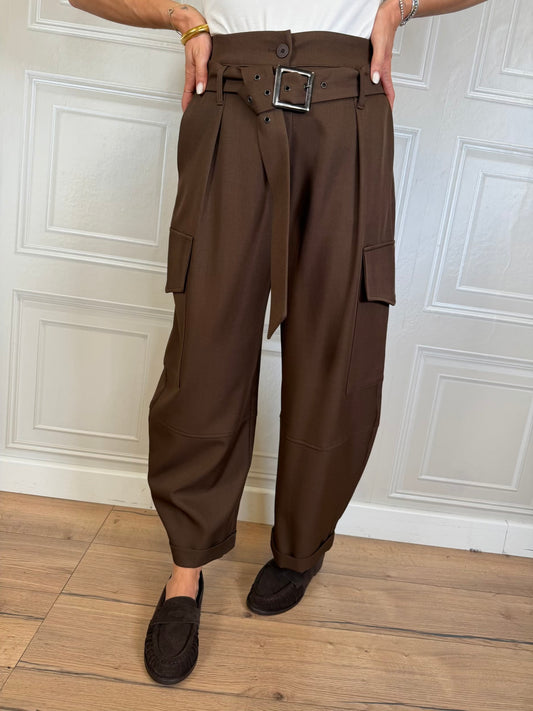 Pantalone Vivy tasconi moro - Haveone