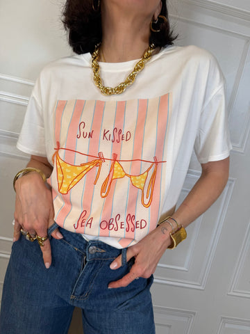 T-shirt sun kissed - Hola Selection