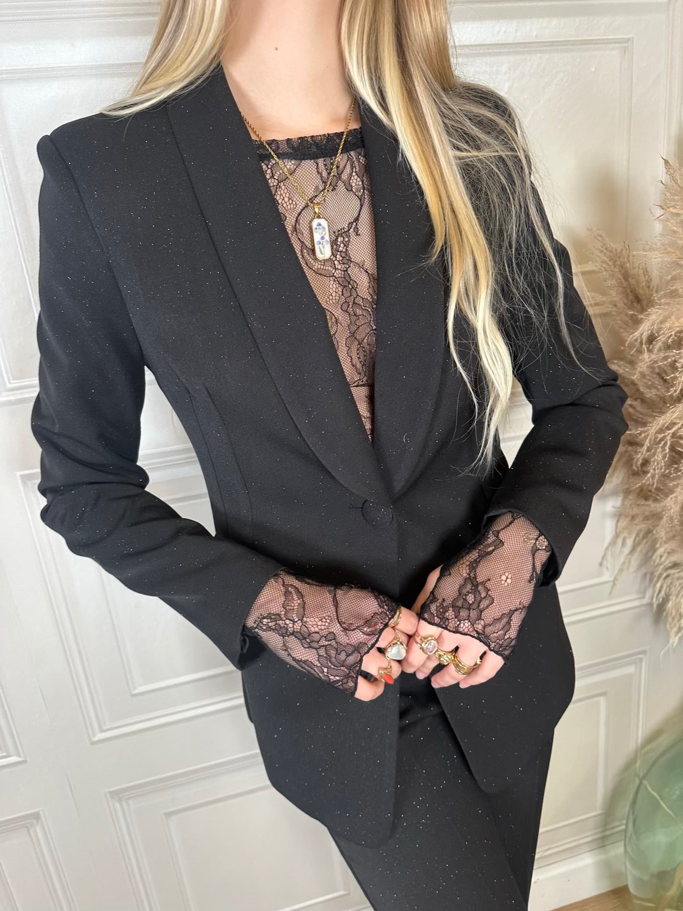 Blazer smoking glitter - Kontatto