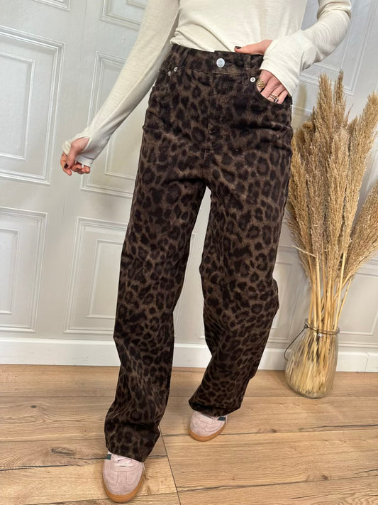 Pantalone velluto leo - JJXX