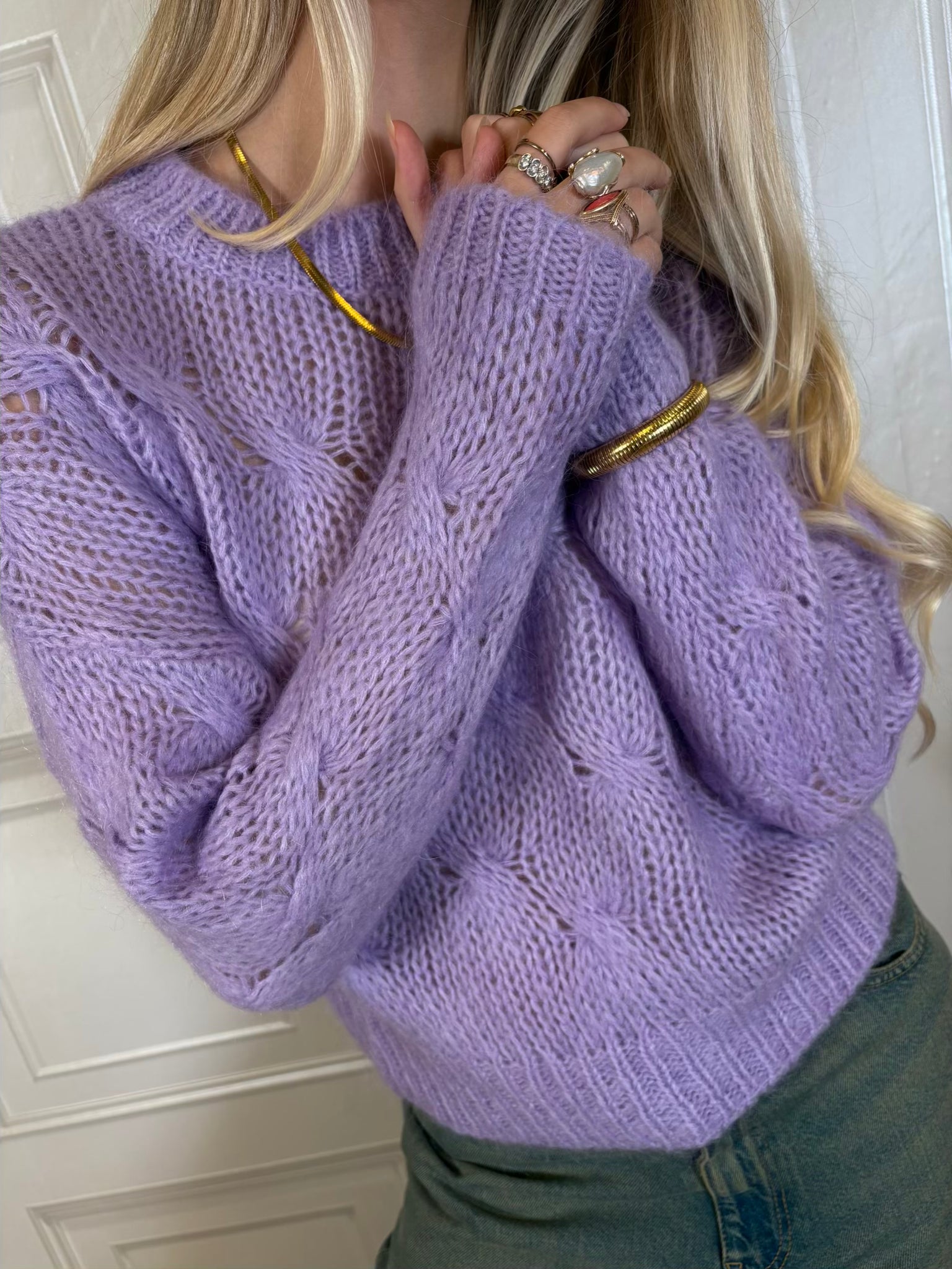 Pull girocollo trecce - Kontatto