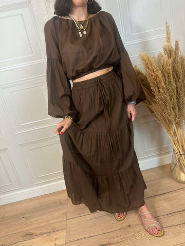 Coordinato blusa e gonna - Haveone