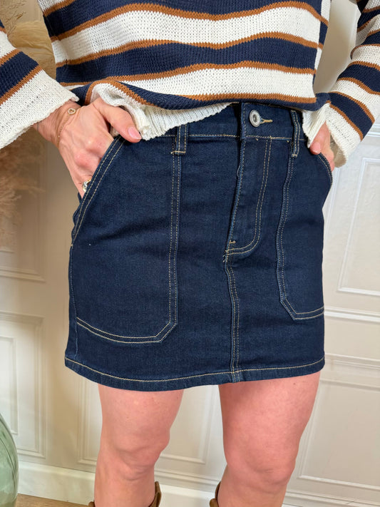 Minigonna jeans worker- Susy Mix