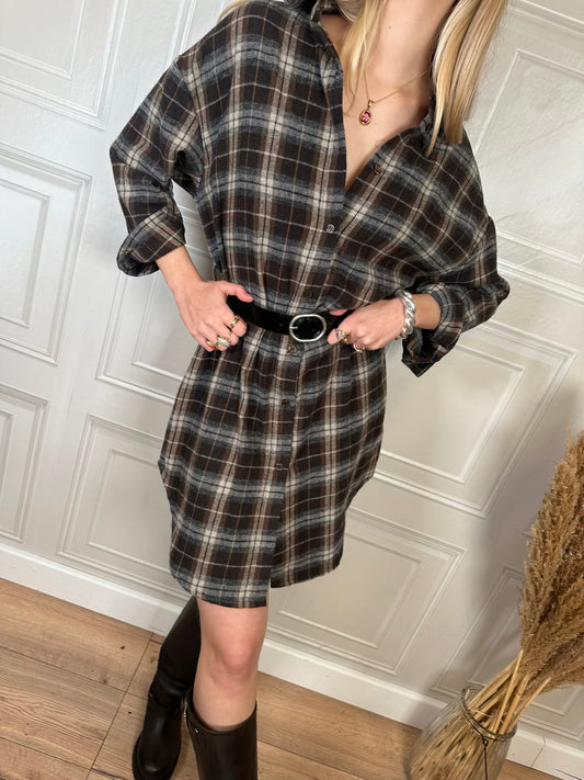 Abito quadri flanella - SusyMix