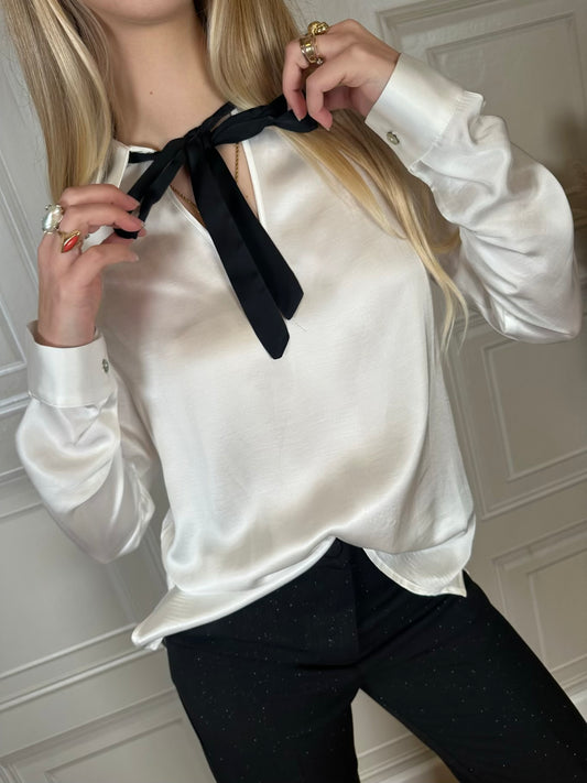 Camicia viscosa fiocchetto - Philia Loft