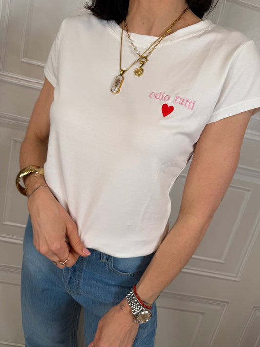 T-shirt “Odio tutti” - Hola Selection