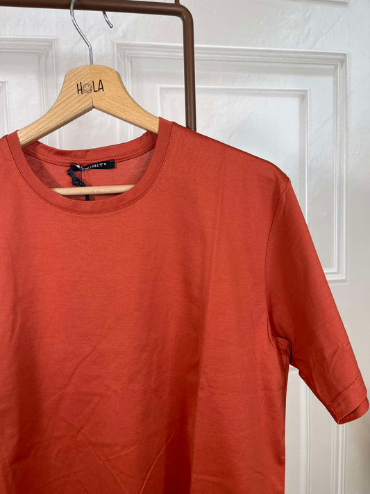 T-shirt mattone - Exibit