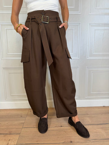 Pantalone Vivy tasconi moro - Haveone