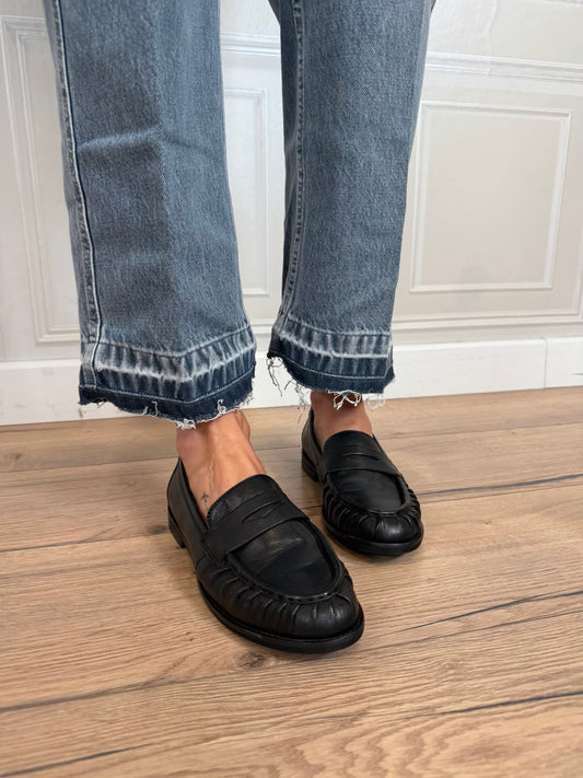 Mocassino pelle nero - Ovyé
