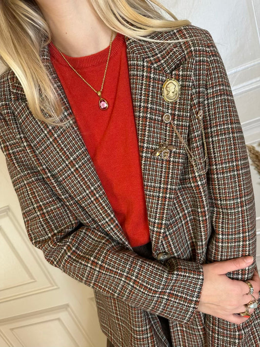 Blazer cinnamon spille - Vicolo