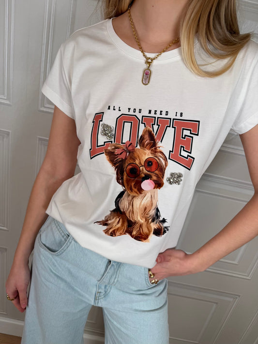 T-shirt all you need is love - Vicolo