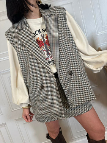 Gilet quadretti - Haveone