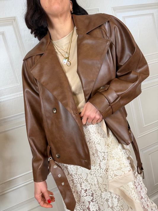 Bomber ecopelle Cindy - Haveone