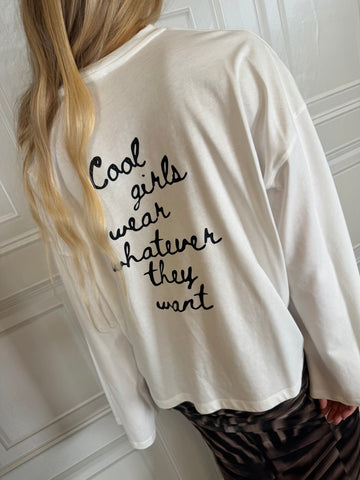 T-shirt manica ampia Cool Girls - Vicolo