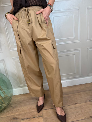 Pantalone cargo tela paracadute - Philia Loft