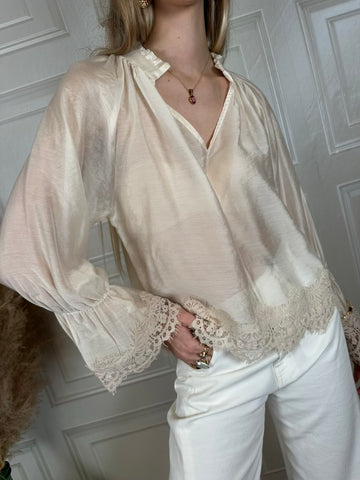 Blusa con pizzo - SusyMix