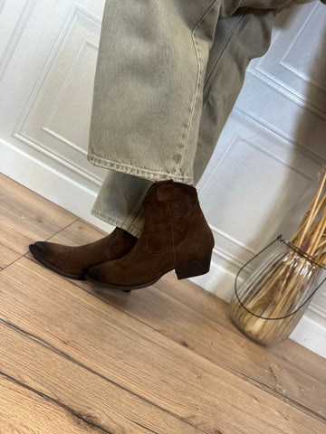 Texano basso moro con ricami - Divine Follie