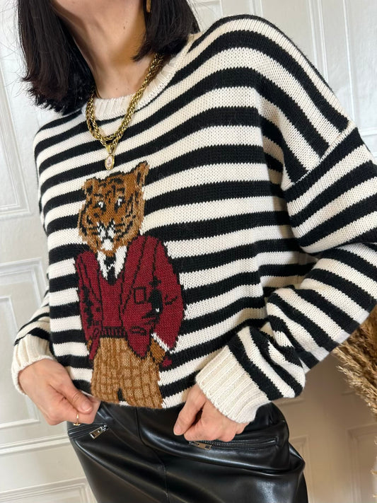 Pull righe tigre - Haveone