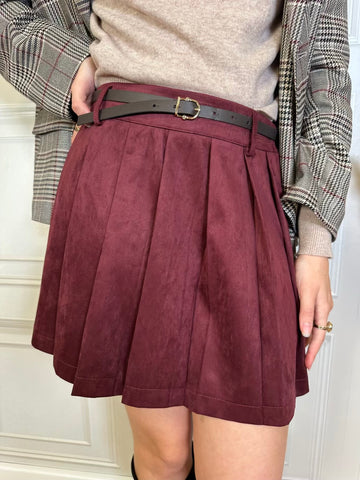 Minigonna dainetto plissé - Susymix