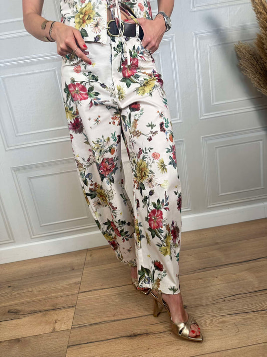 Pantalone fiori - Susymix