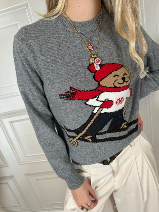 Maglione orsetto sciatore - Vicolo