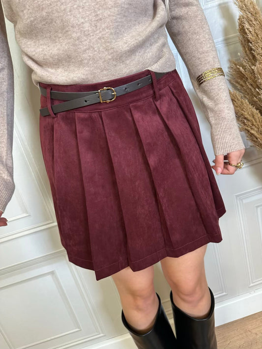 Minigonna dainetto plissé - Susymix