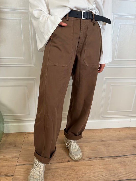 Pantalone egg fit stellina tabacco - SusyMix