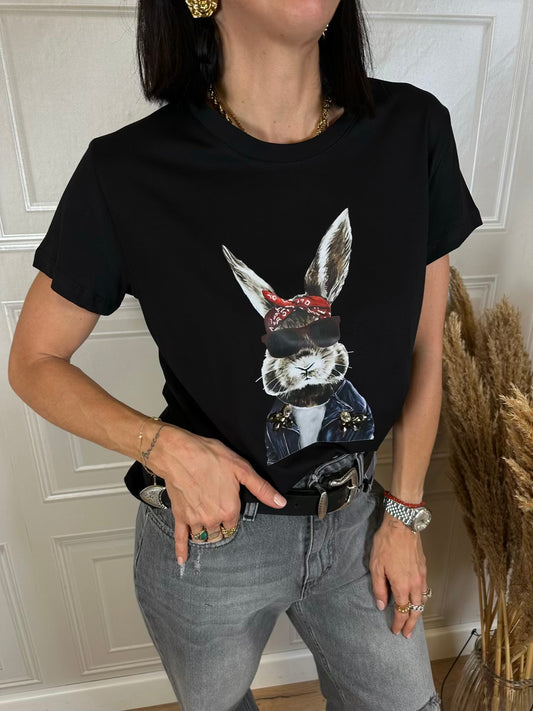 T-shirt coniglietto bandana - SusyMix