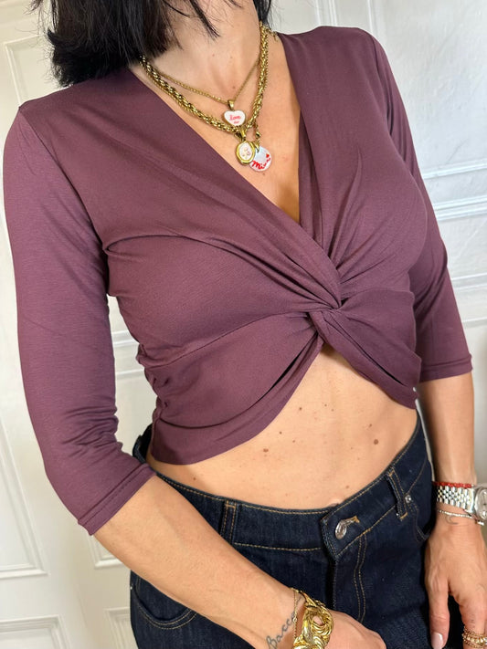 Maglia nodo crop - SusyMix