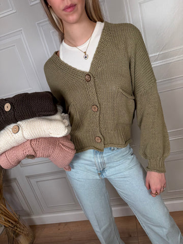 Cardigan 3 bottoni - HaveOne