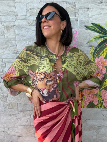 PREORDER Camicia Safari bloom - Haveone