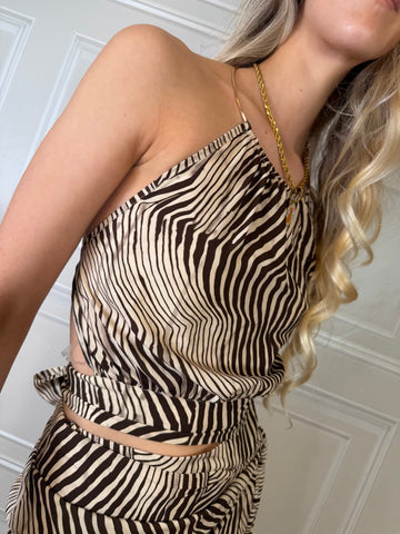 Top collana zebrato - Vicolo