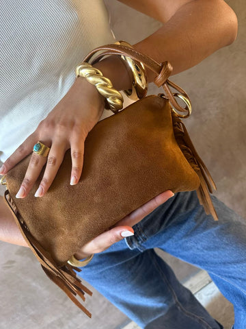 Pochette suede Jane