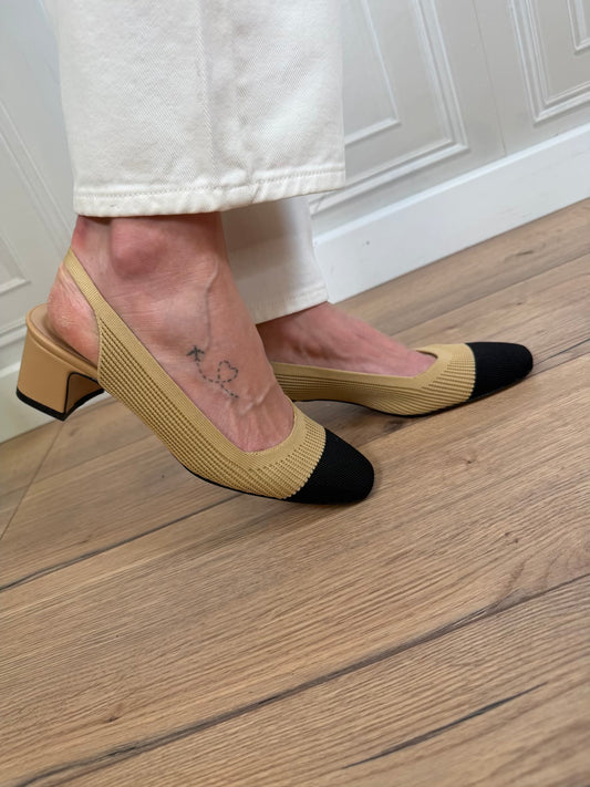 Slingback bicolor - Ovyé