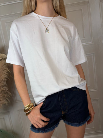 T-shirt cotone collanina “che fastidio” - HaveOne