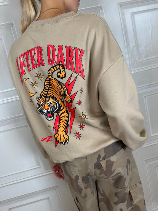 Felpa after dark beige - Haveone