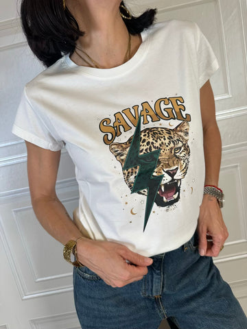 T-shirt Savage tigre - Vicolo