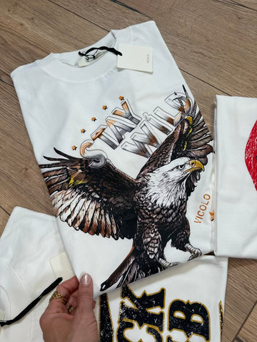 T-shirt stay wild aquila - Vicolo