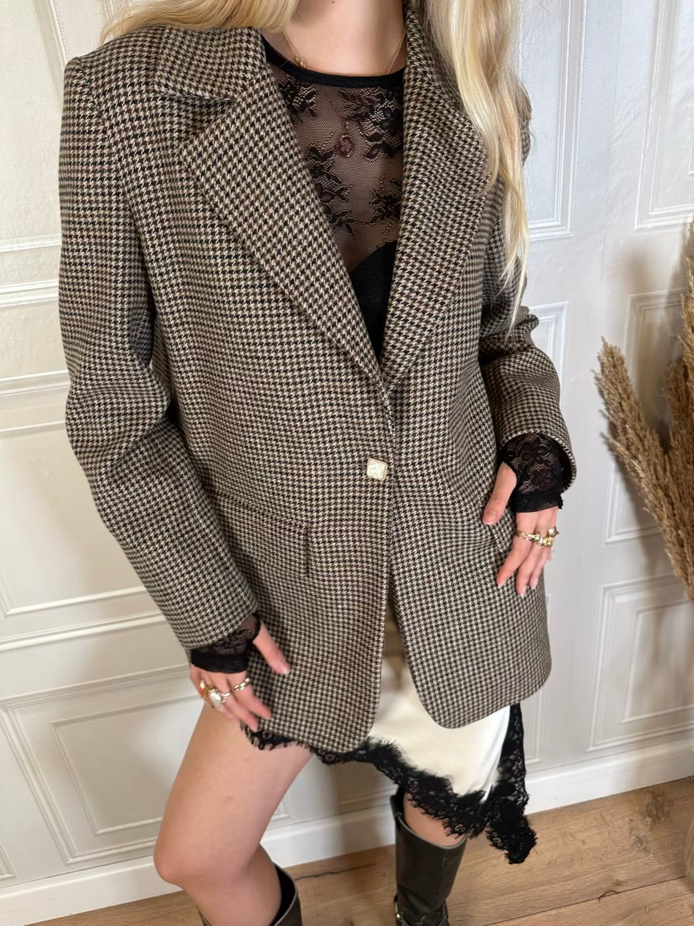 Blazer pied de poule - Vicolo