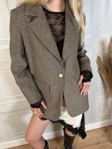 Blazer pied de poule - Vicolo