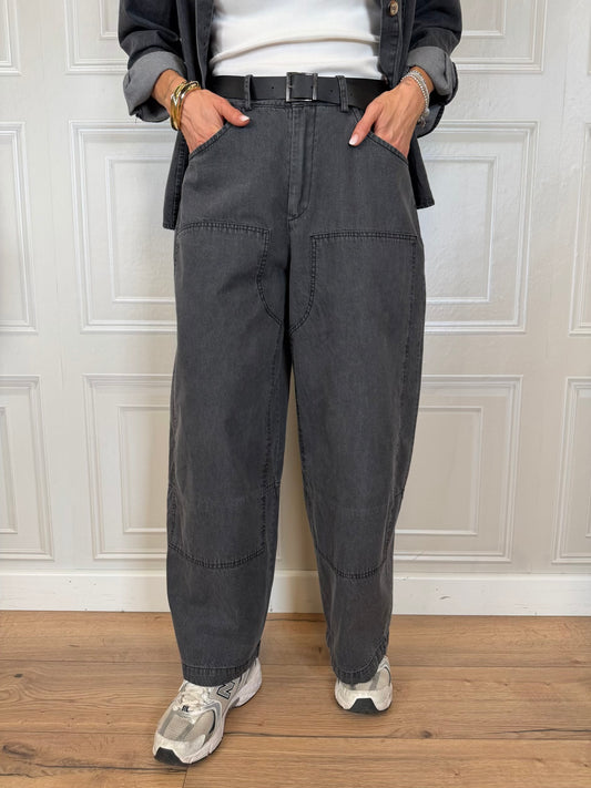 Jeans Worker denim fumo - SusyMix