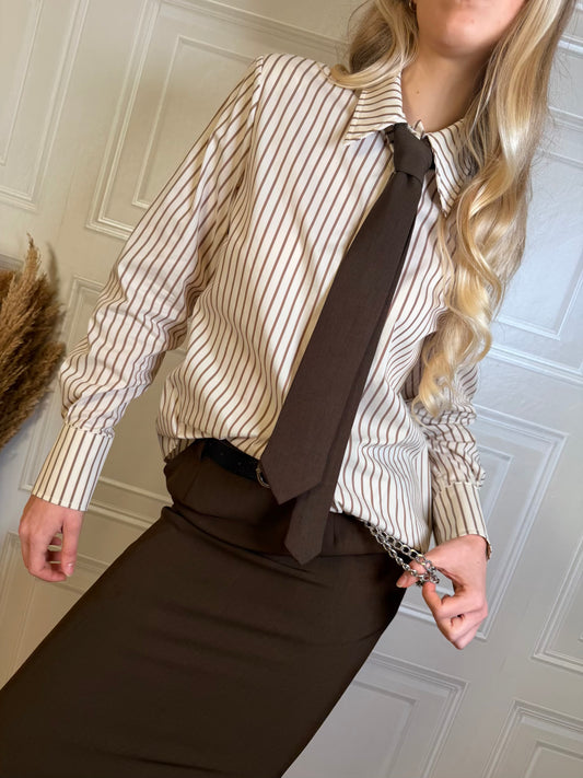 Camicia bastoncino cravatta - HaveOne