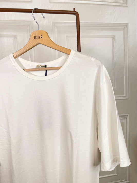 T-shirt basic bianca - Imperial