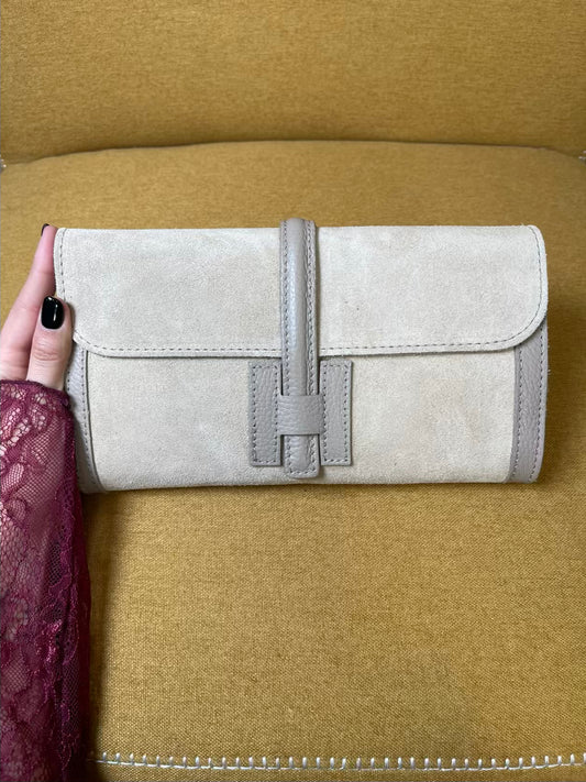 Pochette suede Honey - Hola selection