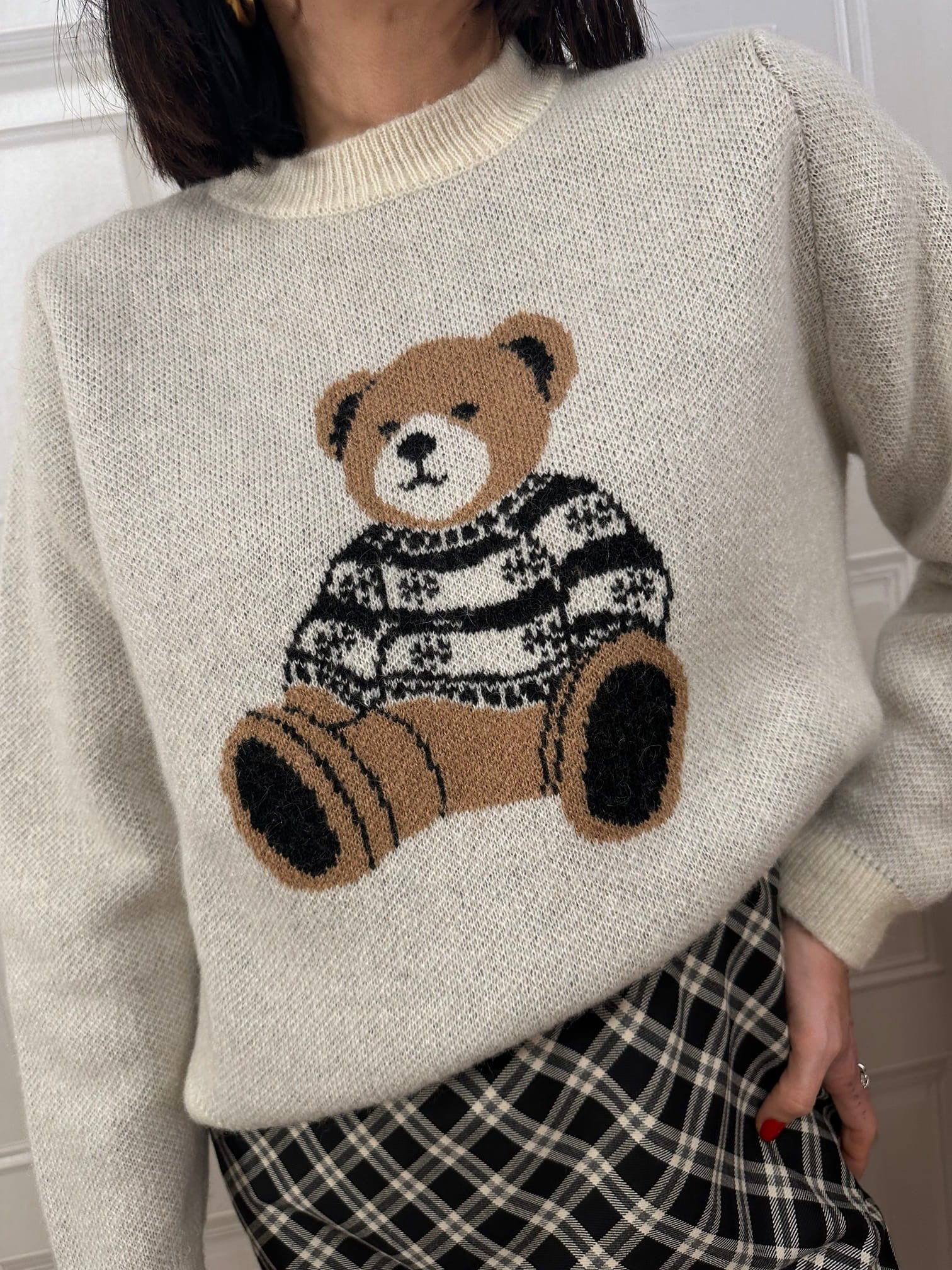 Pull orso jacquard - Vicolo