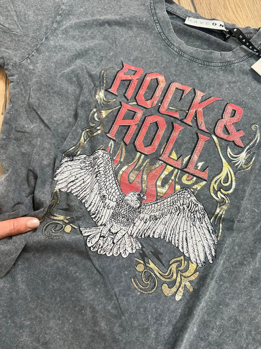 T-shirt aquila rock&roll - Haveone