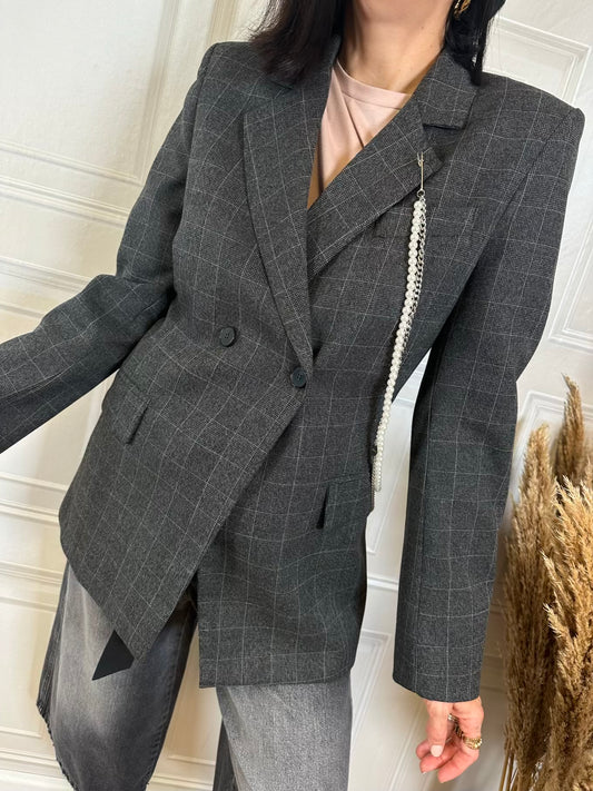 Blazer Principe di Galles perle - Vicolo